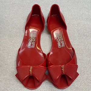 Salvatore Ferragamo pvc flats